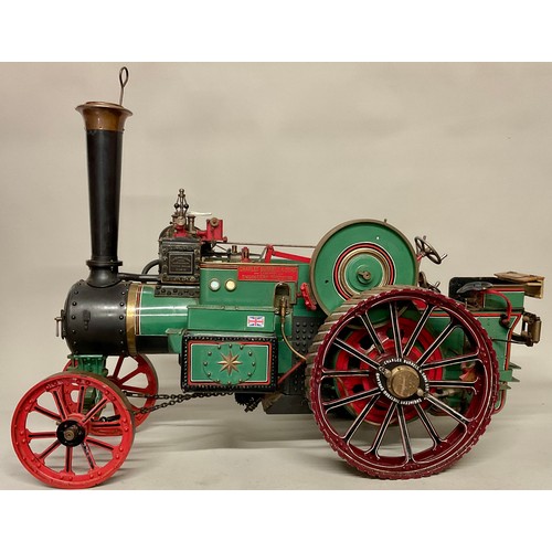6019 - Live Steam - a Charles Burrell & Sons (Engineers, Thetford) live steam traction engine, Alice, The B... 