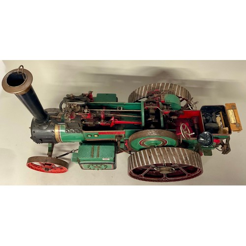 6019 - Live Steam - a Charles Burrell & Sons (Engineers, Thetford) live steam traction engine, Alice, The B... 