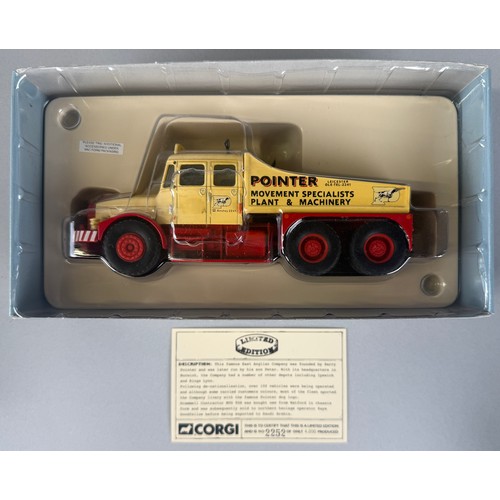 6036 - Corgi Toys - Heavy Haulage, 12801, Foden FG Articulated and Long Platform Trailer, limited edition 3... 