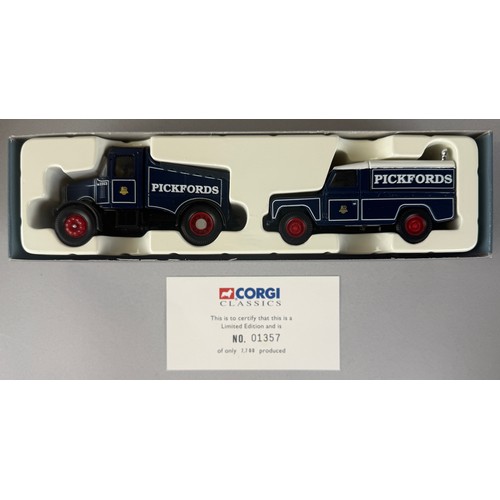 6036 - Corgi Toys - Heavy Haulage, 12801, Foden FG Articulated and Long Platform Trailer, limited edition 3... 