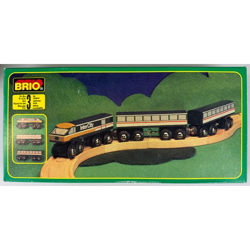 6048 - A large quantity of Brio, including no. 33133 wooden railway set, no. 33220 accessories for the wood... 
