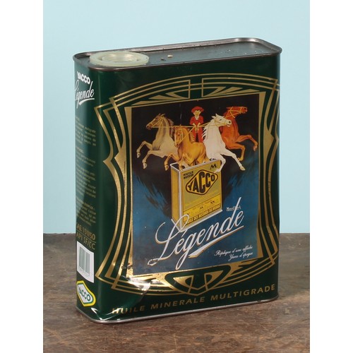 8003 - A 1970's ten litre can, FINNIGAN'S WAXOYL, illustrated with a car and instructions, 38cm high; a pet... 