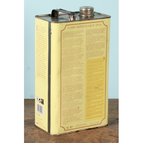 8003 - A 1970's ten litre can, FINNIGAN'S WAXOYL, illustrated with a car and instructions, 38cm high; a pet... 