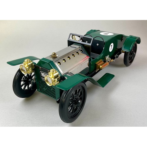 6024A - A Mamod live steam Le Mans Racer LM1R, green livery, number 7 decals, limited edition no.270, comple... 