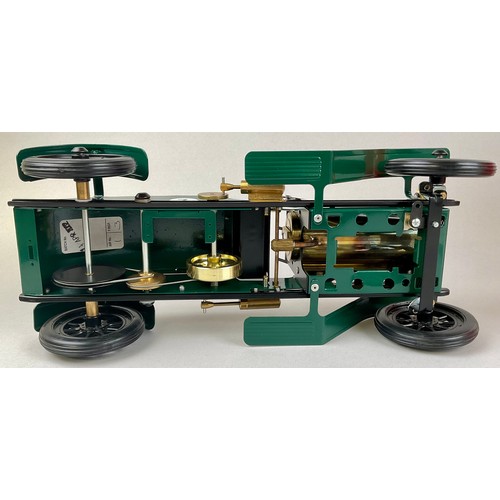6024A - A Mamod live steam Le Mans Racer LM1R, green livery, number 7 decals, limited edition no.270, comple... 