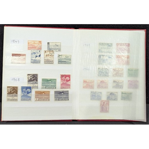 5010A - Stamps : Iceland used collection 1873 - 1950s, superbly put together catalogue value £6,000 +