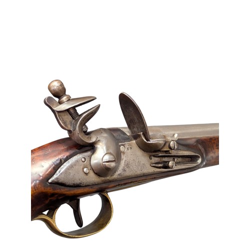 5000 - Early 19th century commercial export flintlock pistol, of British Light Dragoon/Light Cavalry type, ... 