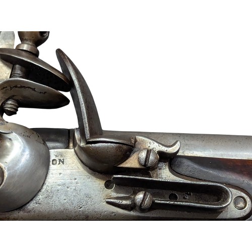 5000 - Early 19th century commercial export flintlock pistol, of British Light Dragoon/Light Cavalry type, ... 