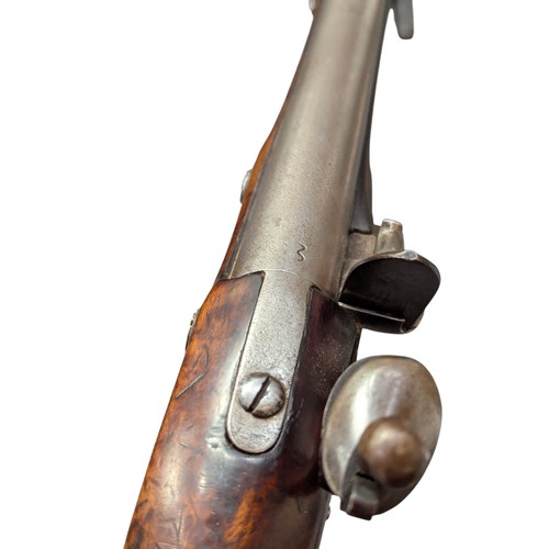 5000 - Early 19th century commercial export flintlock pistol, of British Light Dragoon/Light Cavalry type, ... 