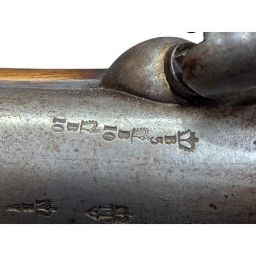 5007 - Victorian British 1844 Pattern Yeomanry Cavalry Percussion Carbine, .65-.66 cal, percussion cap mech... 
