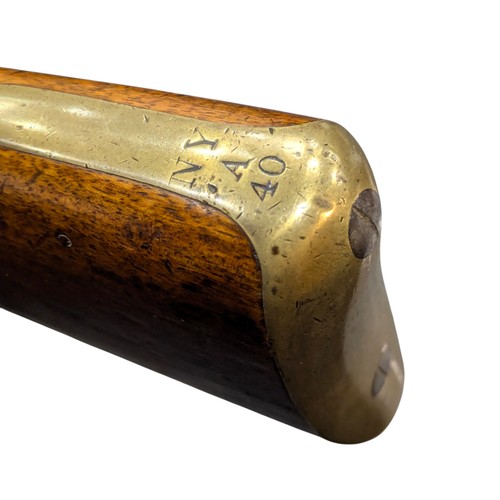 5007 - Victorian British 1844 Pattern Yeomanry Cavalry Percussion Carbine, .65-.66 cal, percussion cap mech... 