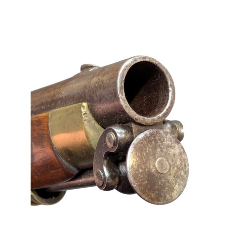 5007 - Victorian British 1844 Pattern Yeomanry Cavalry Percussion Carbine, .65-.66 cal, percussion cap mech... 