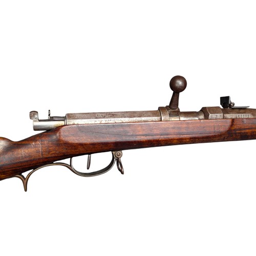 5022 - German Wars of Unification Period Prussian Dreyse Needle Fire Jäger Carbine, approx 14-15mm bore, br... 
