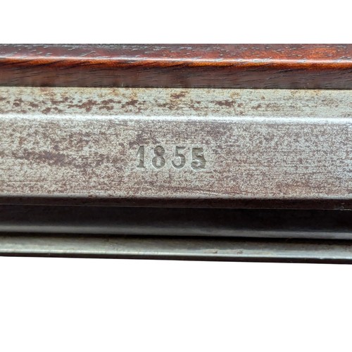 5022 - German Wars of Unification Period Prussian Dreyse Needle Fire Jäger Carbine, approx 14-15mm bore, br... 