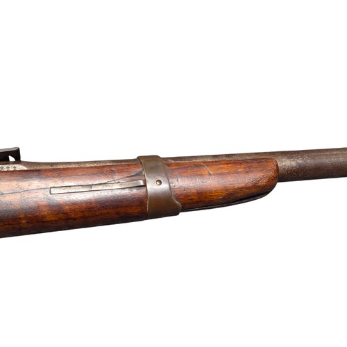 5022 - German Wars of Unification Period Prussian Dreyse Needle Fire Jäger Carbine, approx 14-15mm bore, br... 