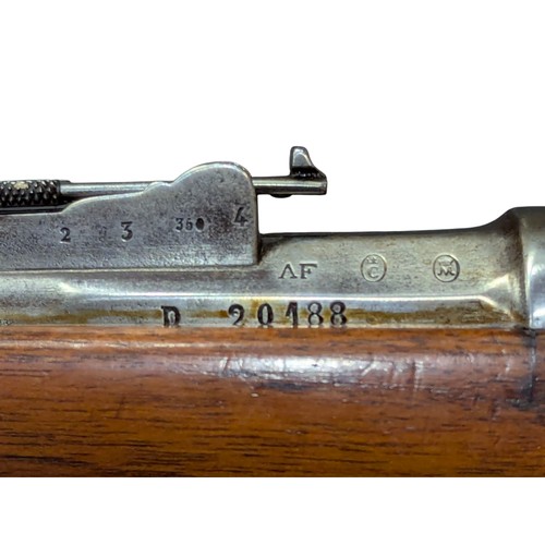 5027 - Franco-Prussian War Period French M1866 Chassepot Infantry Bolt Action Service Rifle, 11mm cal, need... 