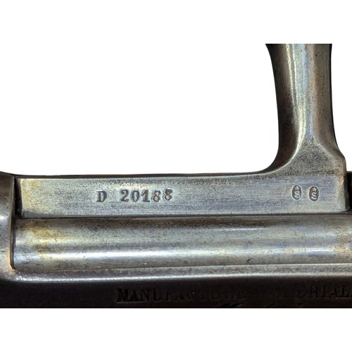 5027 - Franco-Prussian War Period French M1866 Chassepot Infantry Bolt Action Service Rifle, 11mm cal, need... 