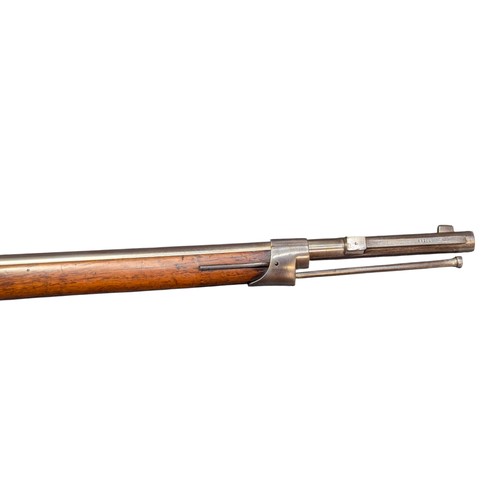 5027 - Franco-Prussian War Period French M1866 Chassepot Infantry Bolt Action Service Rifle, 11mm cal, need... 