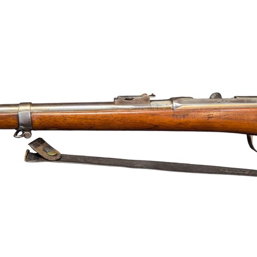 5027 - Franco-Prussian War Period French M1866 Chassepot Infantry Bolt Action Service Rifle, 11mm cal, need... 
