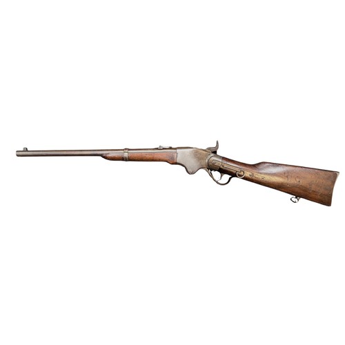 5033 - Late US Civil War/ Reconstruction Period M1865 Spencer Breech Loading Lever Action Carbine, .56-50R ... 