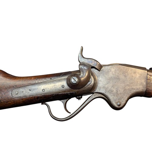 5033 - Late US Civil War/ Reconstruction Period M1865 Spencer Breech Loading Lever Action Carbine, .56-50R ... 