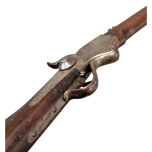 5033 - Late US Civil War/ Reconstruction Period M1865 Spencer Breech Loading Lever Action Carbine, .56-50R ... 