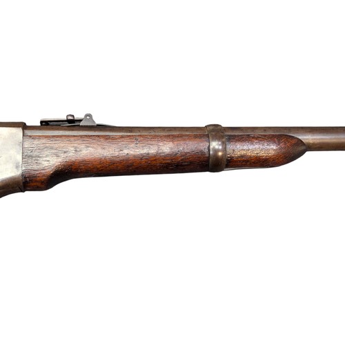 5033 - Late US Civil War/ Reconstruction Period M1865 Spencer Breech Loading Lever Action Carbine, .56-50R ... 