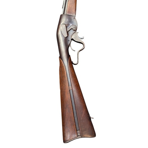 5036 - Indian Wars Period US Evans New Model Repeating Lever Action Carbine, c.1877-1879, .44 cal, lever ac... 