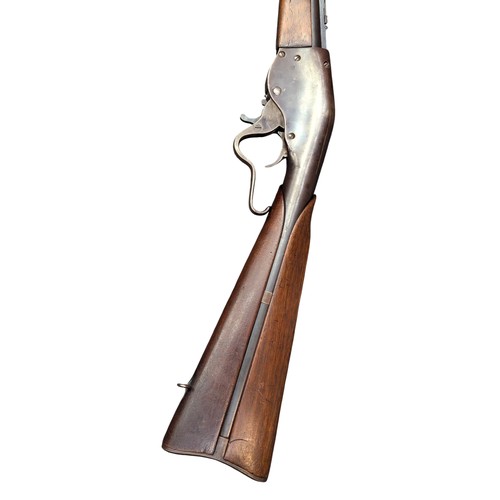 5036 - Indian Wars Period US Evans New Model Repeating Lever Action Carbine, c.1877-1879, .44 cal, lever ac... 
