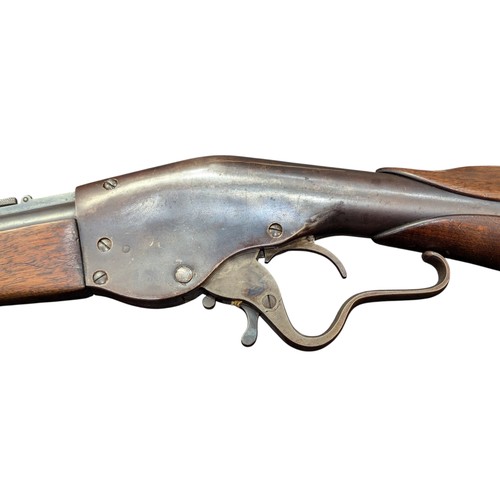 5036 - Indian Wars Period US Evans New Model Repeating Lever Action Carbine, c.1877-1879, .44 cal, lever ac... 