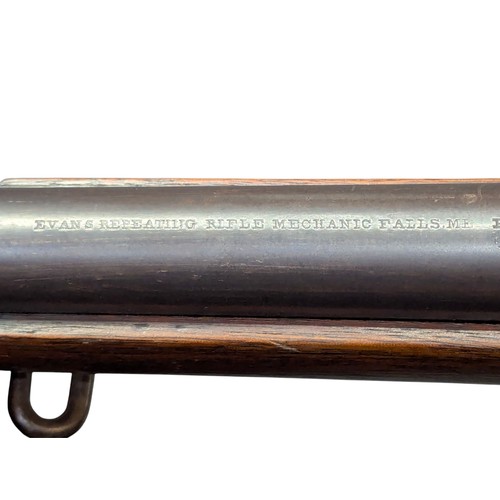 5036 - Indian Wars Period US Evans New Model Repeating Lever Action Carbine, c.1877-1879, .44 cal, lever ac... 
