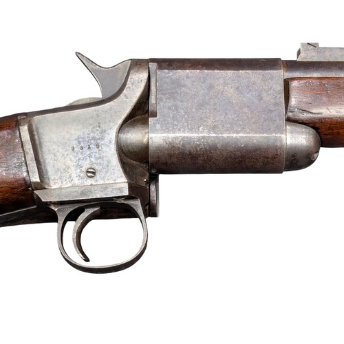 5038 - US Civil War 1864 Triplett & Scott Breech Loading Repeater Carbine, .56-50R cal, issued to the Kentu... 