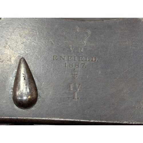 5052 - Sudan Campaign Period Martini-Henry Mk IV 1 Service Rifle, .577-450 cal, falling block action, the r... 