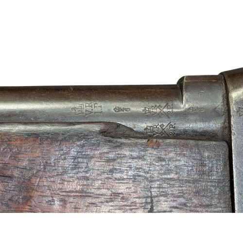 5052 - Sudan Campaign Period Martini-Henry Mk IV 1 Service Rifle, .577-450 cal, falling block action, the r... 