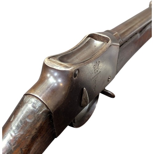 5052 - Sudan Campaign Period Martini-Henry Mk IV 1 Service Rifle, .577-450 cal, falling block action, the r... 