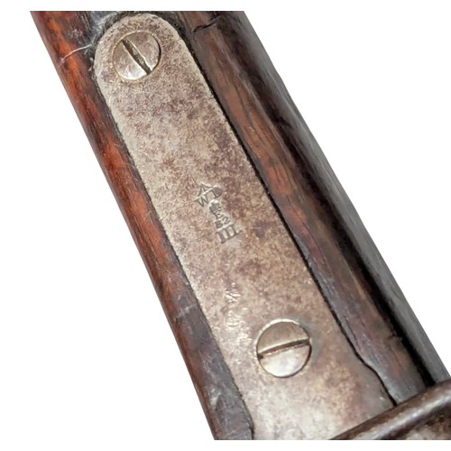 5052 - Sudan Campaign Period Martini-Henry Mk IV 1 Service Rifle, .577-450 cal, falling block action, the r... 