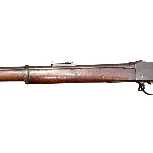 5052 - Sudan Campaign Period Martini-Henry Mk IV 1 Service Rifle, .577-450 cal, falling block action, the r... 