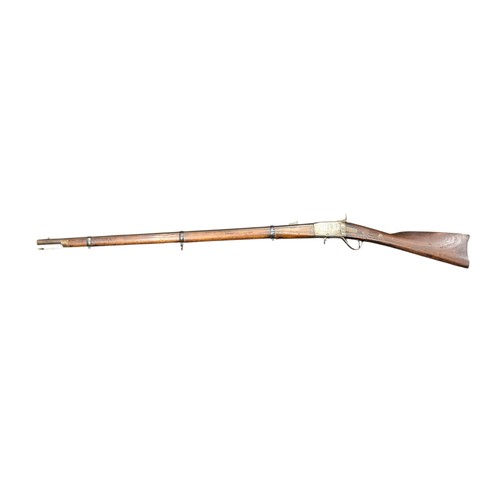 5058 - Fenian Raids Period Canadian M1866 Peabody Breech Loading Service Rifle, .50-60R cal, US made on con... 