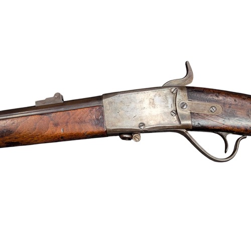 5058 - Fenian Raids Period Canadian M1866 Peabody Breech Loading Service Rifle, .50-60R cal, US made on con... 