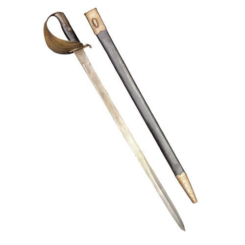 Reproduction British 1859 Pattern (Type II) Naval Cutlass Bayonet, 68cm ...