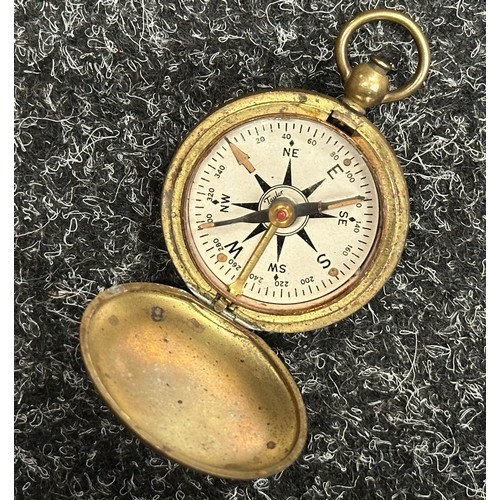 WW1 US Army Corps of Engineers Brass Compass by Taylor. Case marked ...