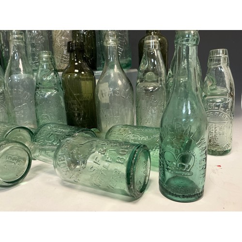 5053 - Bottle Digging Finds - an impressive collection of 19th century and later, including a slightly irid... 