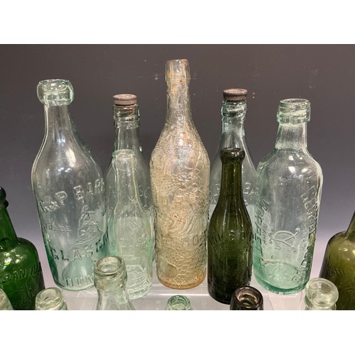 5053 - Bottle Digging Finds - an impressive collection of 19th century and later, including a slightly irid... 
