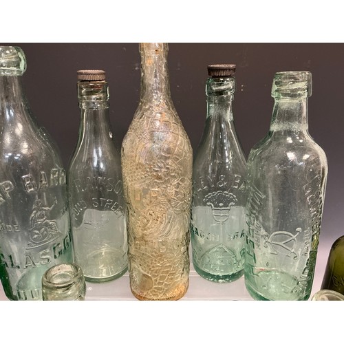 5053 - Bottle Digging Finds - an impressive collection of 19th century and later, including a slightly irid... 
