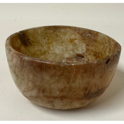 5051 - Antiquities & Egyptology - a Ancient Egyptian alabaster ritual bowl, Middle Kingdom period (2055 to ... 