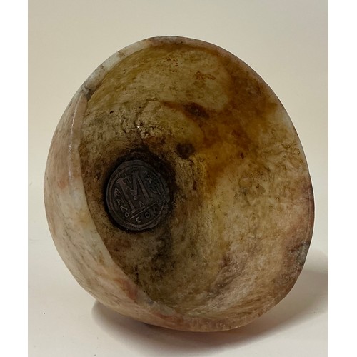 5051 - Antiquities & Egyptology - a Ancient Egyptian alabaster ritual bowl, Middle Kingdom period (2055 to ... 