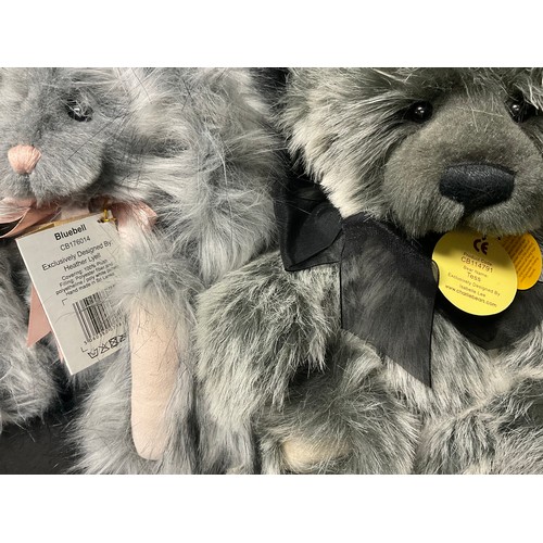 3011 - Charlie Bears - Bluebell, CB176014, exclusively designed by Heather Lyell, tags present; Another, Te... 