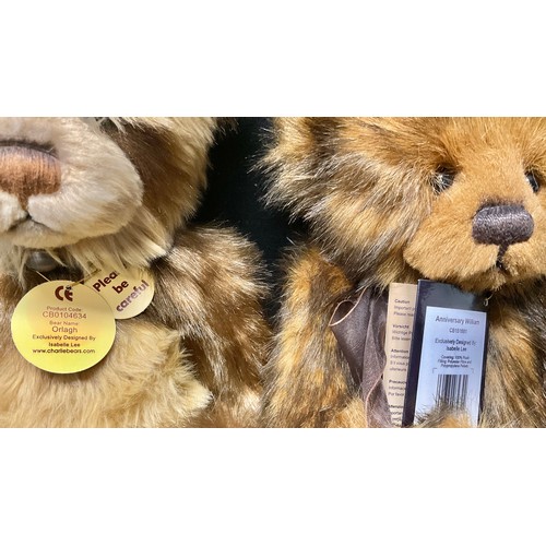 3013 - Charlie Bears - Orlagh, CB0104634, exclusively designed by Isabelle Lee, tags present; Another, Anni... 