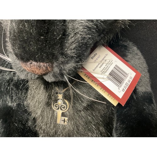 3015 - Charlie Bears - Sheba, Black Panther, CB161627, exclusively designed by Isabelle Lee, 2016, tags pre... 