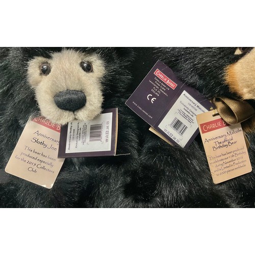 3017 - Charlie Bears - Anniversary Malcolm, CB161709, limited edition produced to celebrate the 11th annive... 